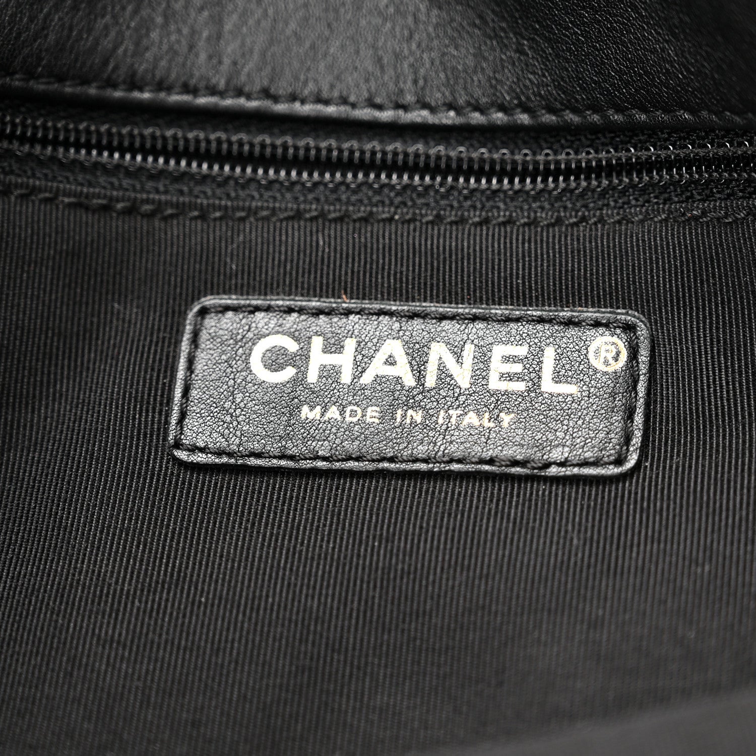 Chanel Velvet Quilted Medium Flap Black White 6 of 10