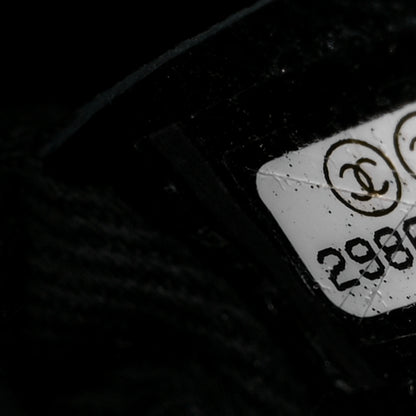 Chanel Caviar Chevron Quilted Mini Coco Handle Flap So Black 6 of 10