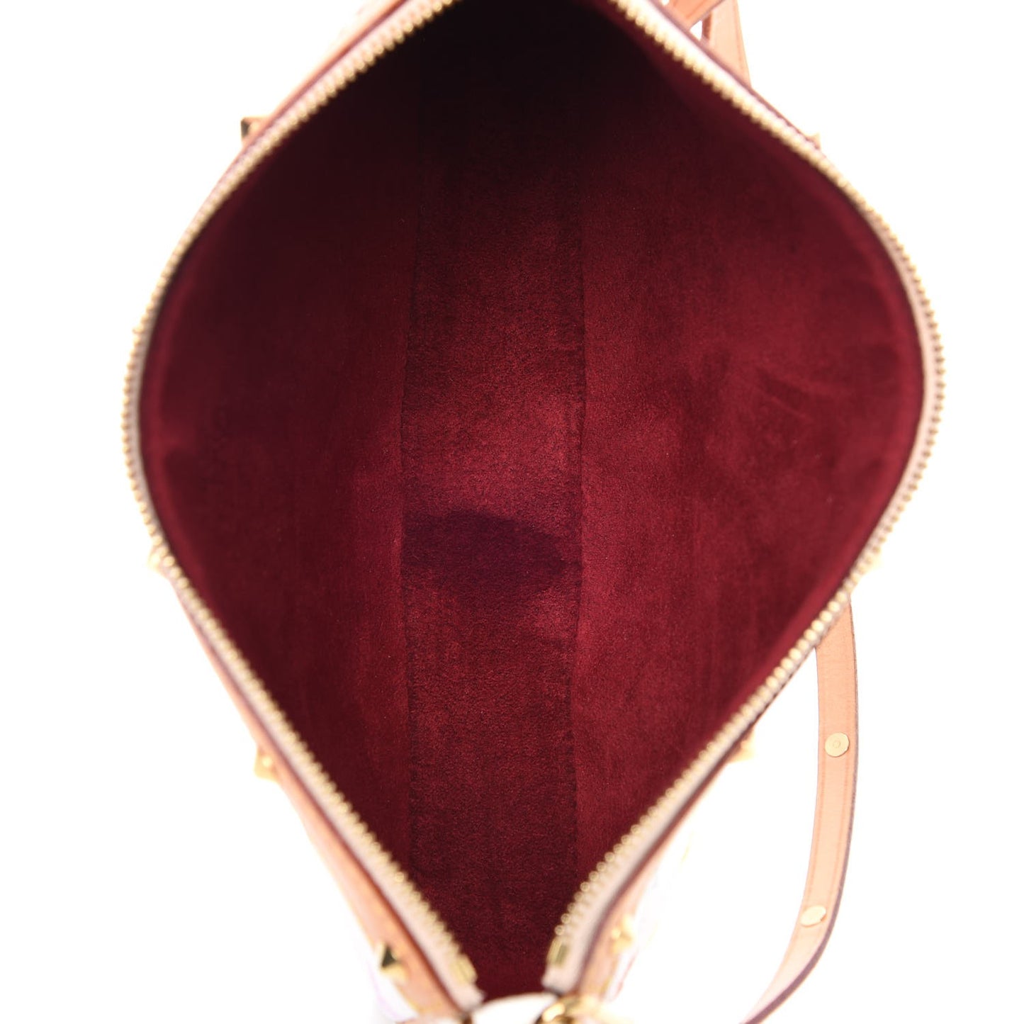 Monogram Multicolor Pochette Accessories White