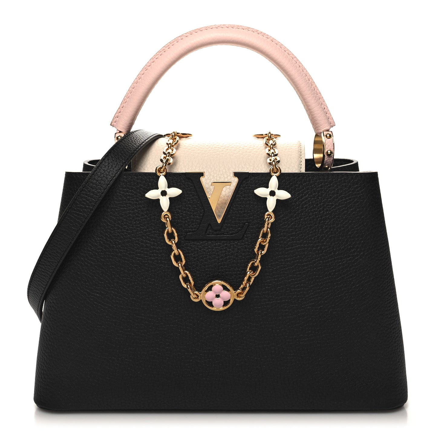 Taurillon Capucines MM Black
