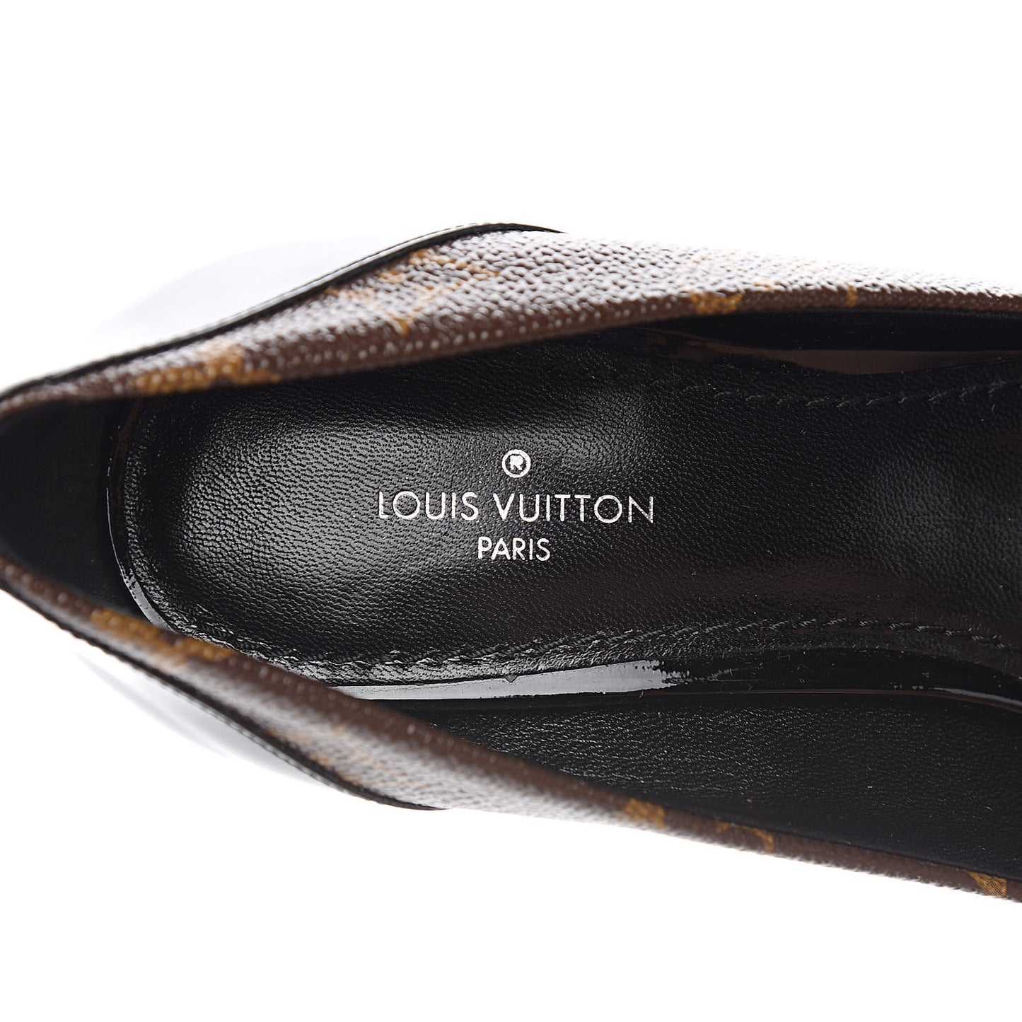 Monogram Cherie Pumps 36 Black