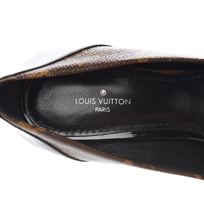 Louis Vuitton Monogram Cherie Pumps 36 Black 8 of 13