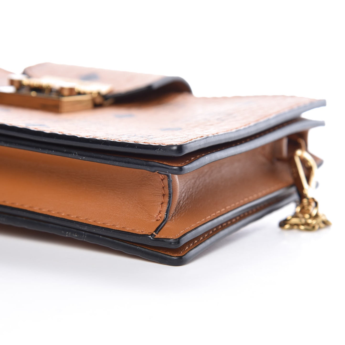 Visetos Small Crossbody Bag Cognac