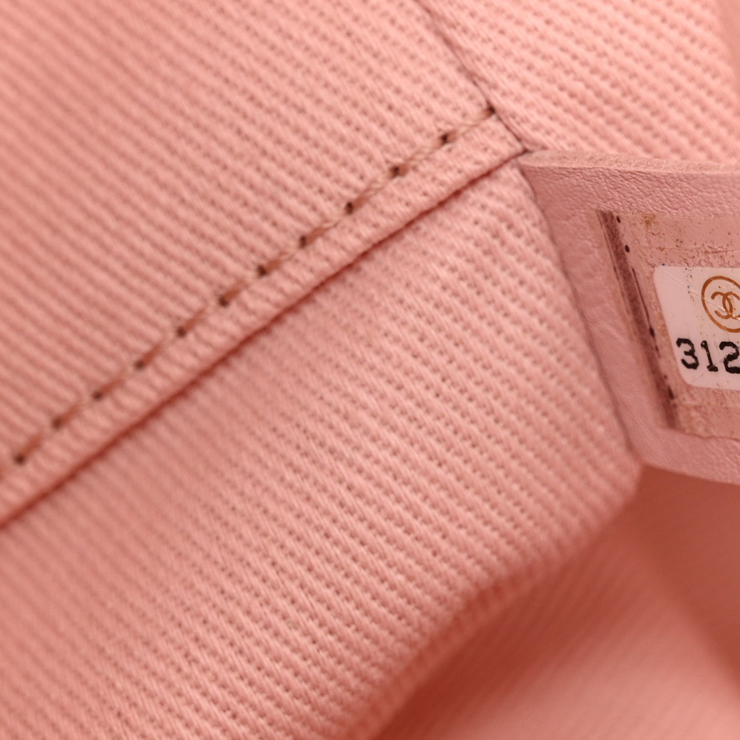 Lurex Boucle Mini Deauville Tote Pink