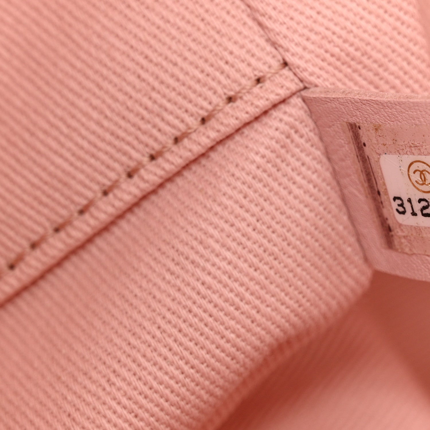 Chanel Lurex Boucle Mini Deauville Tote Pink 7 of 10