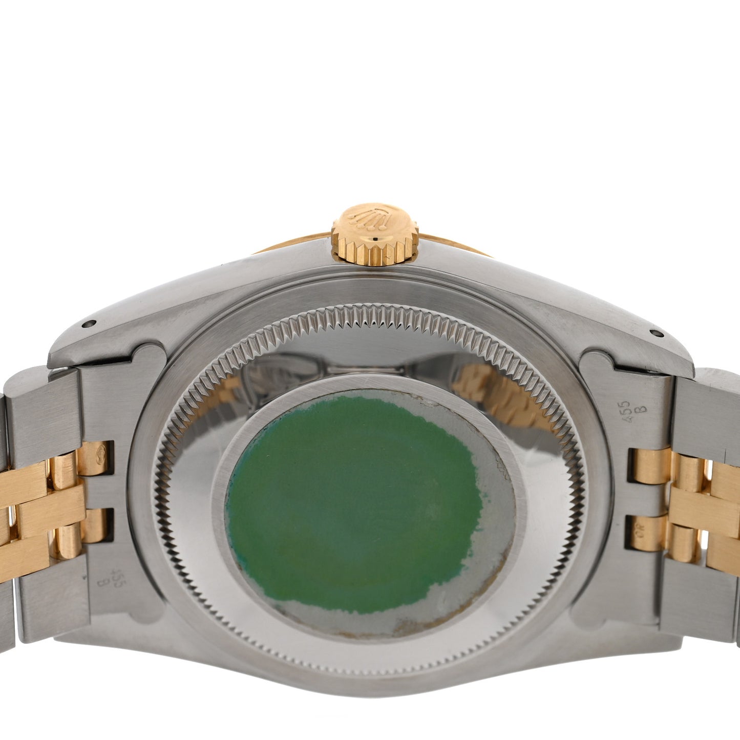 Stainless Steel 18K Yellow Gold 36mm Oyster Perpetual Datejust Watch Champagne 16233