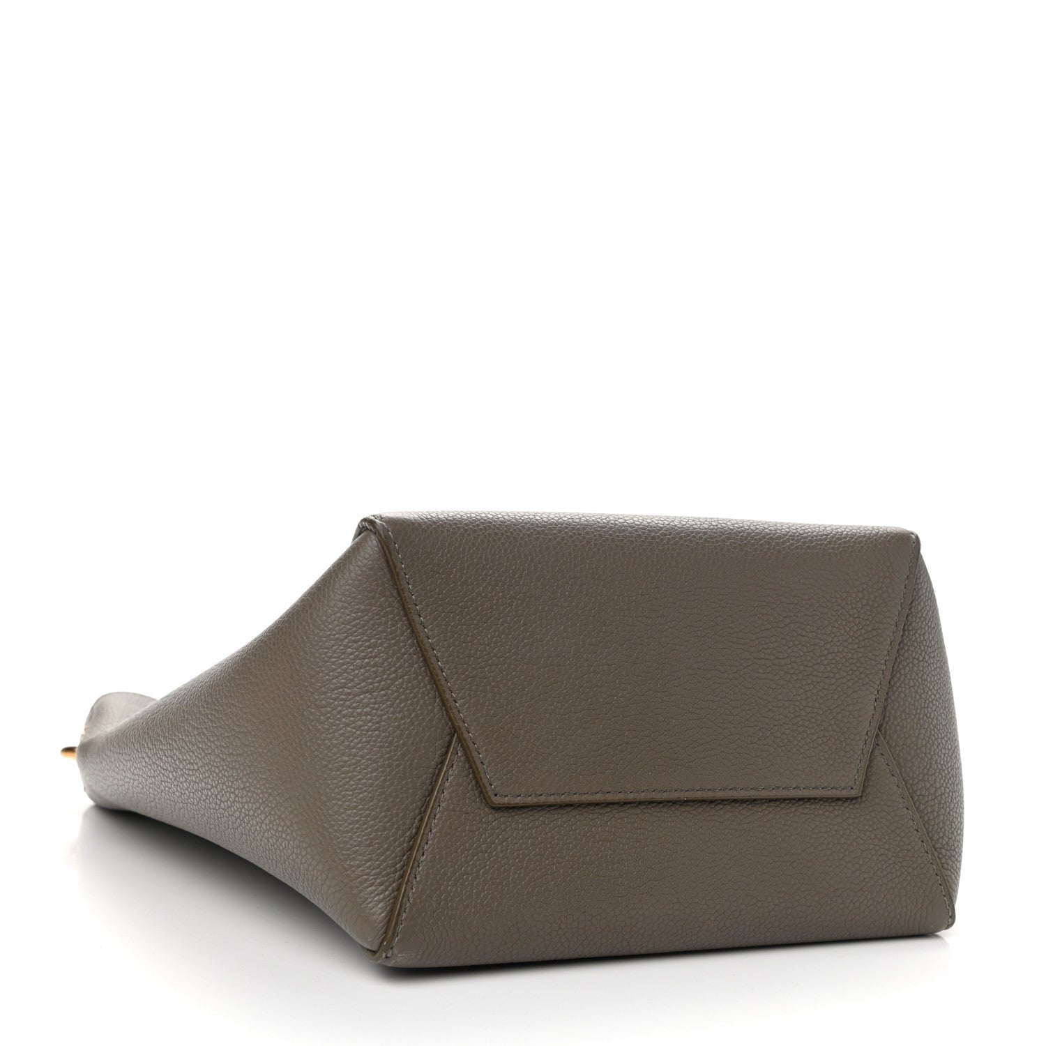 Celine Soft Grained Calfskin Small Sangle Bucket Bag Taupe 4 of 9