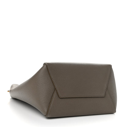 Celine Soft Grained Calfskin Small Sangle Bucket Bag Taupe 4 of 9