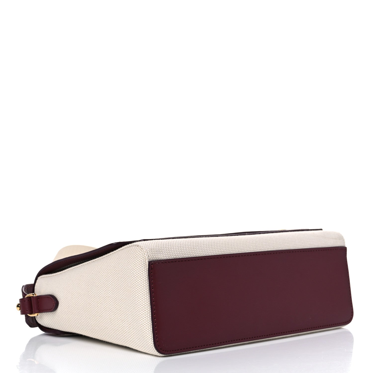 Burberry Canvas Horseferry Print Note Crossbody Bag Natural Tan Fiery Red 4 of 13