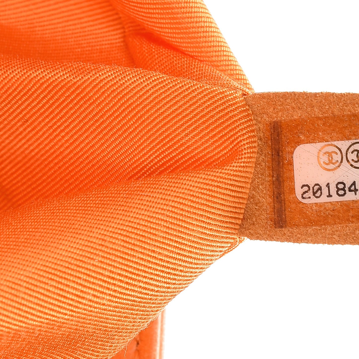Lambskin Quilted Medium Boy Flap Orange