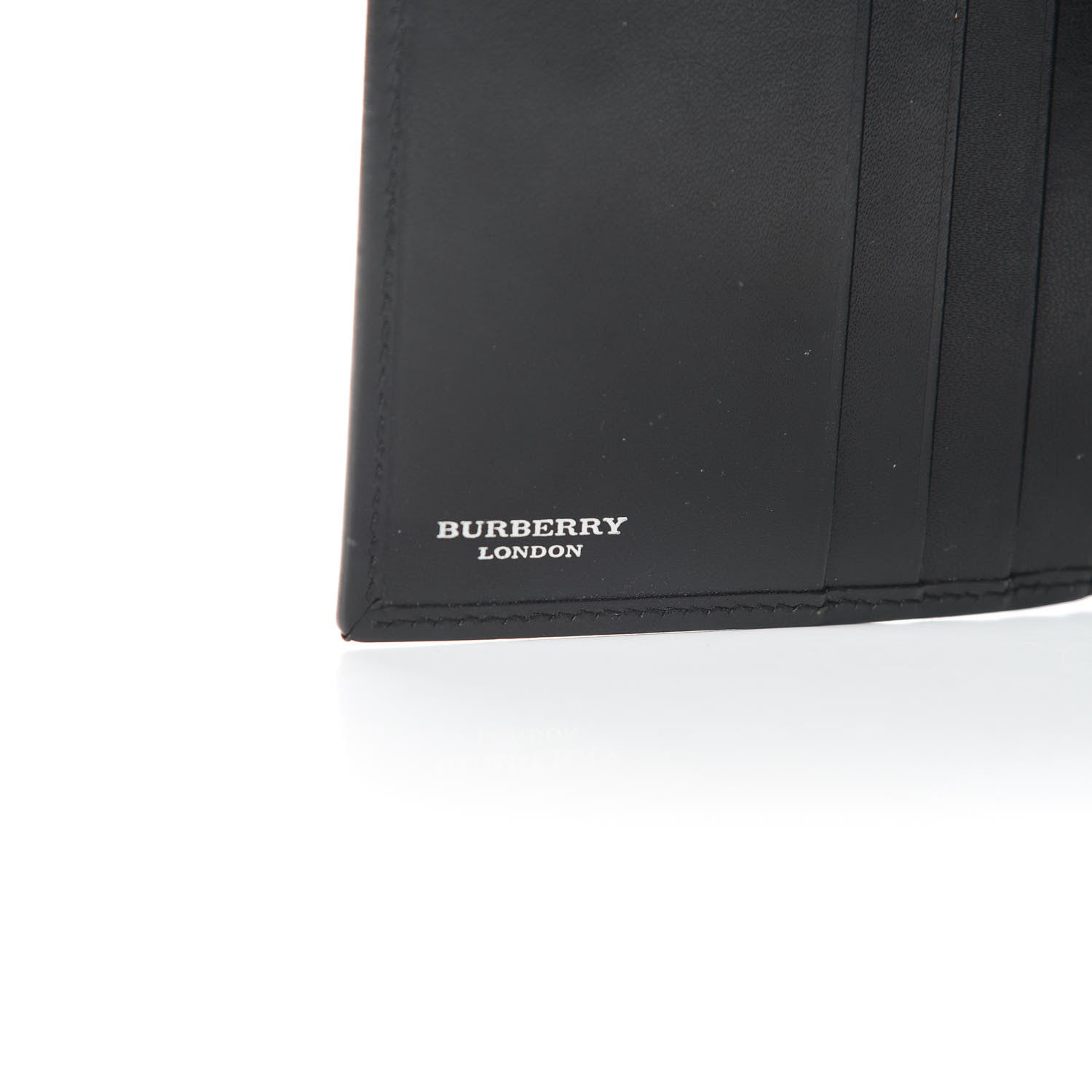 Burberry House Check Compact Wallet Black 7 of 12