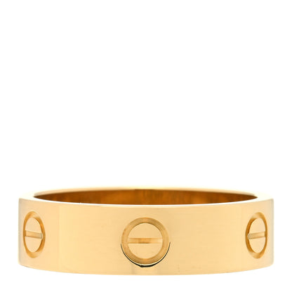 Cartier 18K Yellow Gold 5.5mm LOVE Ring 61 9.5 2 of 3