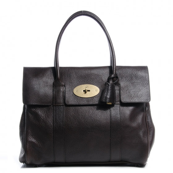 Mulberry Natural Leather Bayswater Chocolate 1 of 9