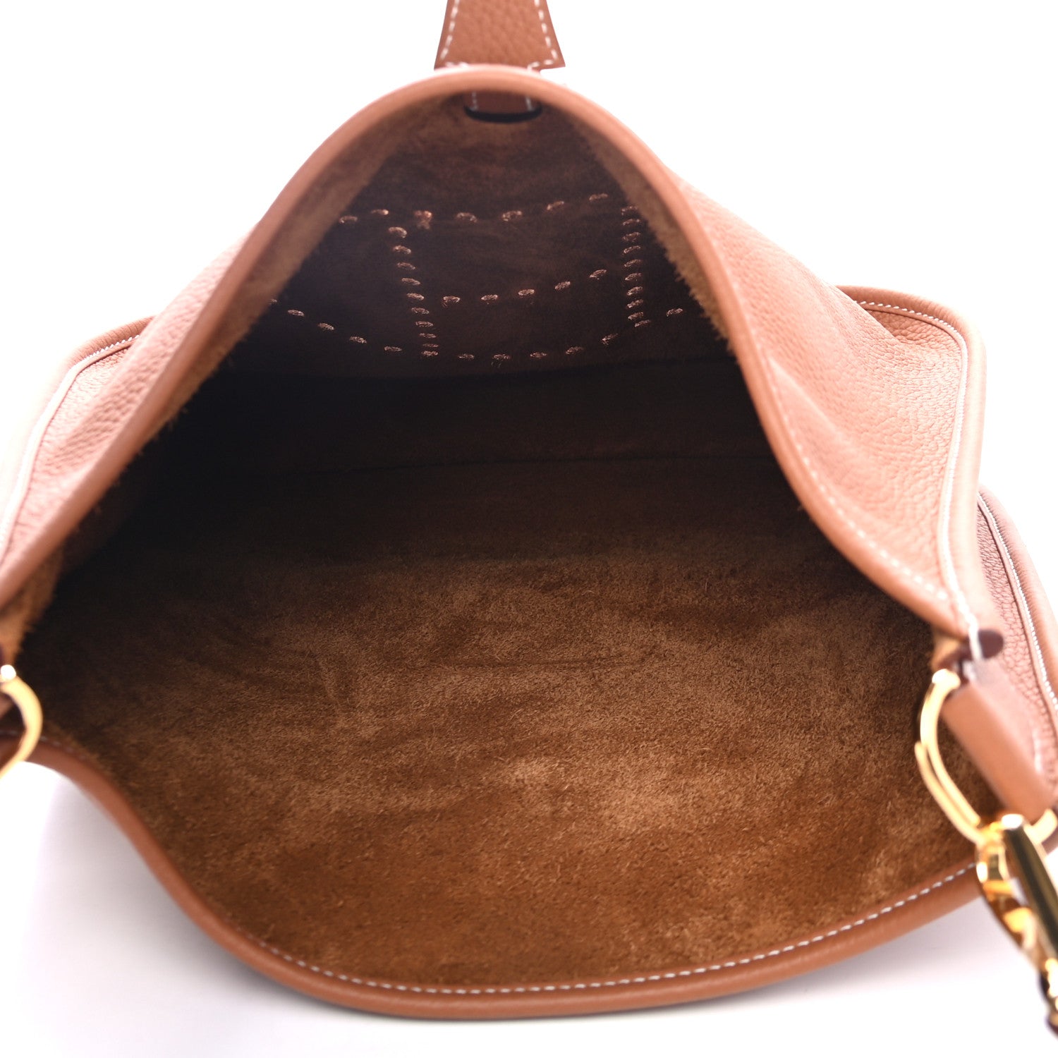Hermes Taurillon Clemence Evelyne III PM Gold 4 of 4