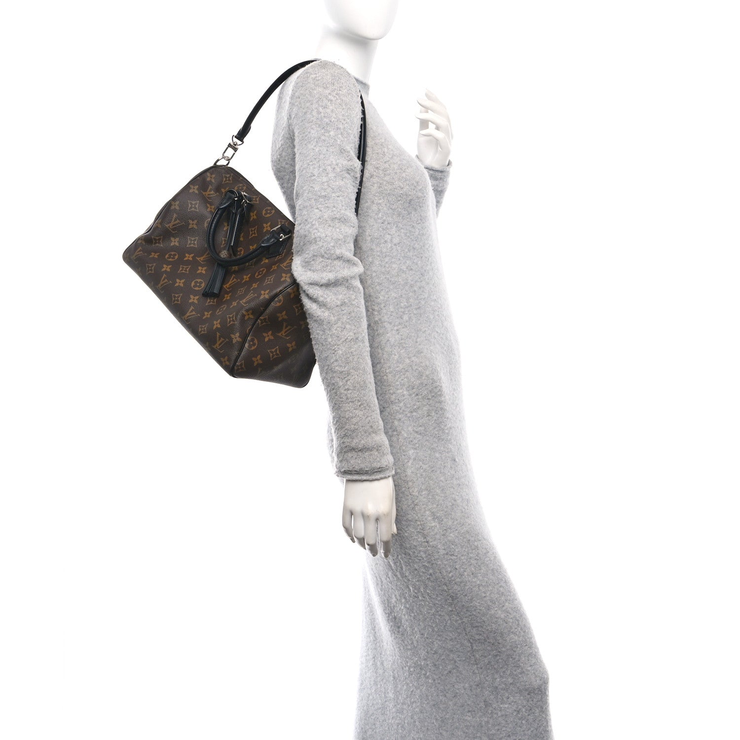 Louis Vuitton Monogram Speedy Soft 30 Dark 2 of 9