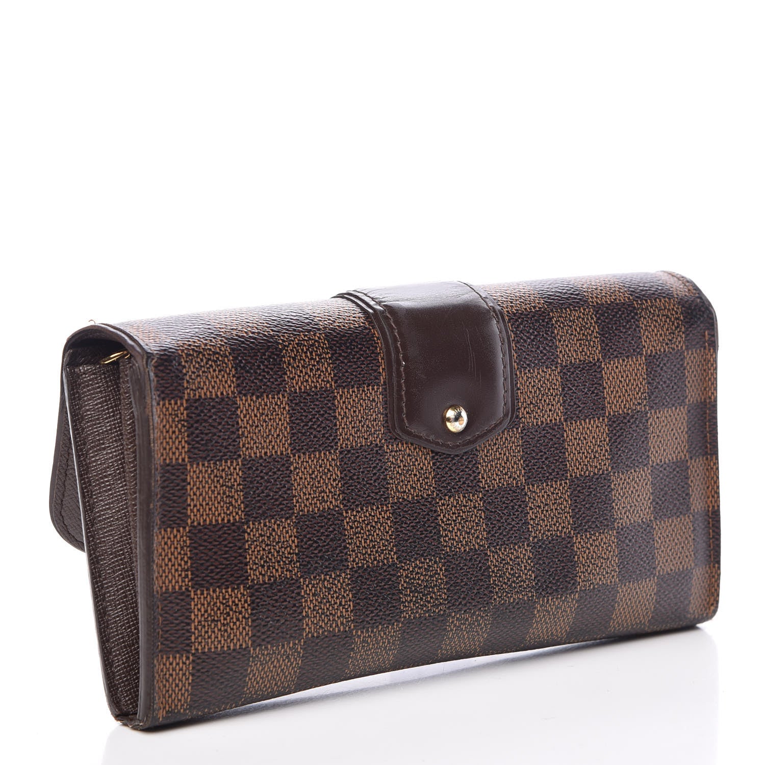 Louis Vuitton Damier Ebene Sistina Wallet 3 of 14
