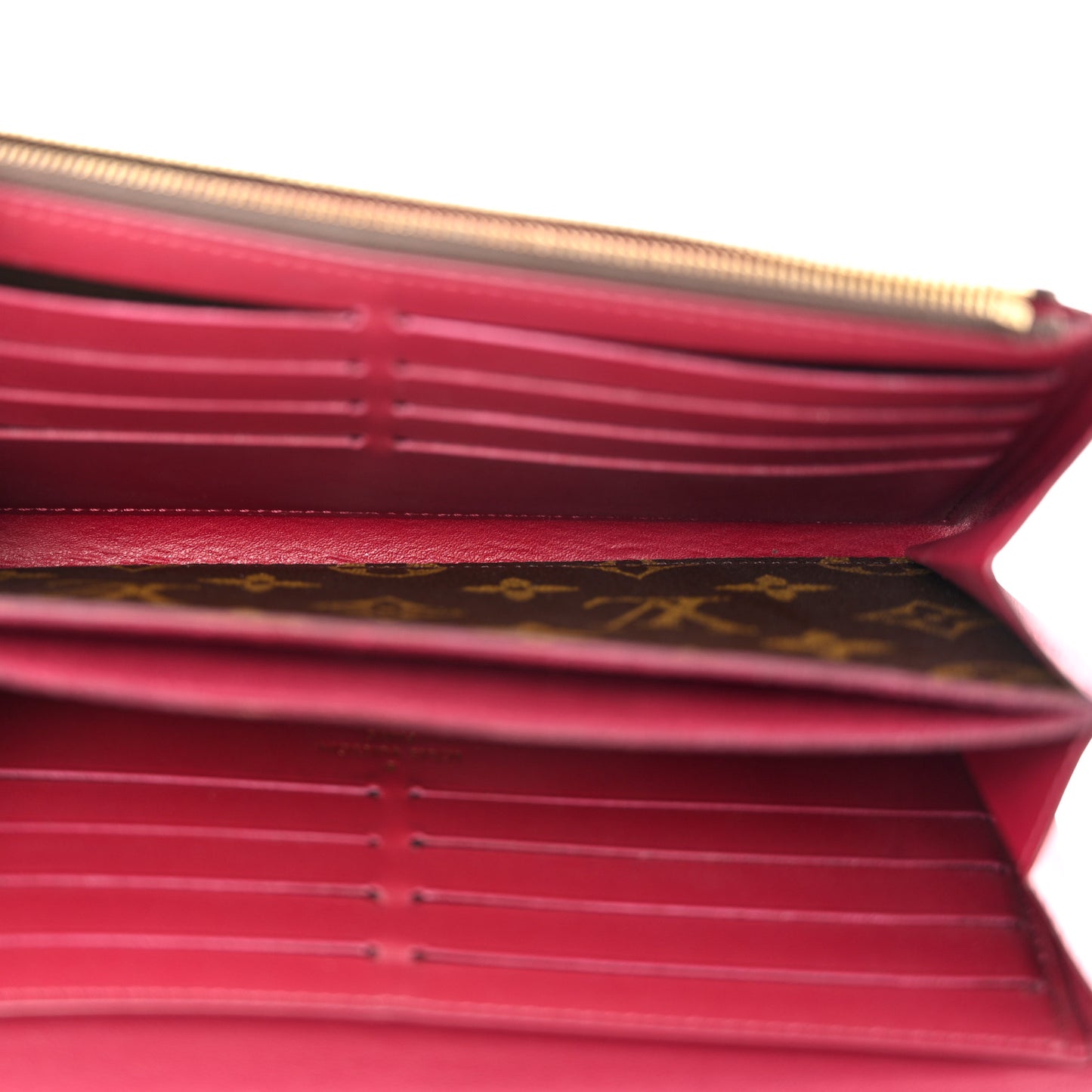 Monogram Flore Wallet Fuchsia