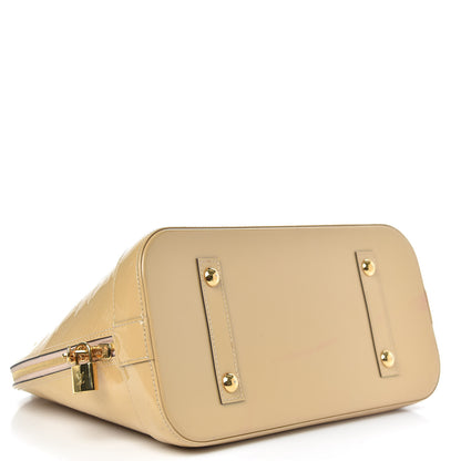 Louis Vuitton Vernis Alma MM Dune 4 of 15
