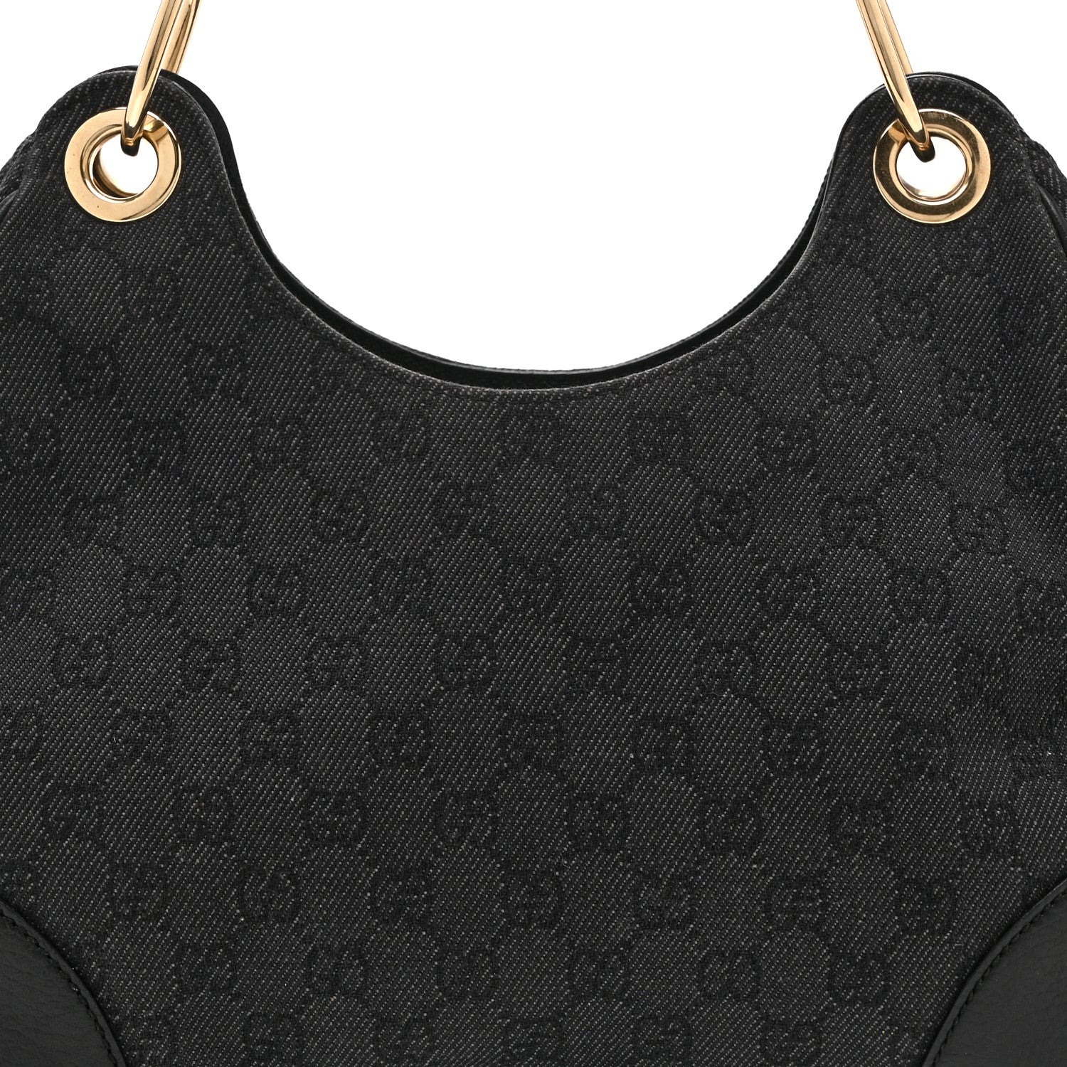 Gucci Monogram Hobo Black 9 of 11
