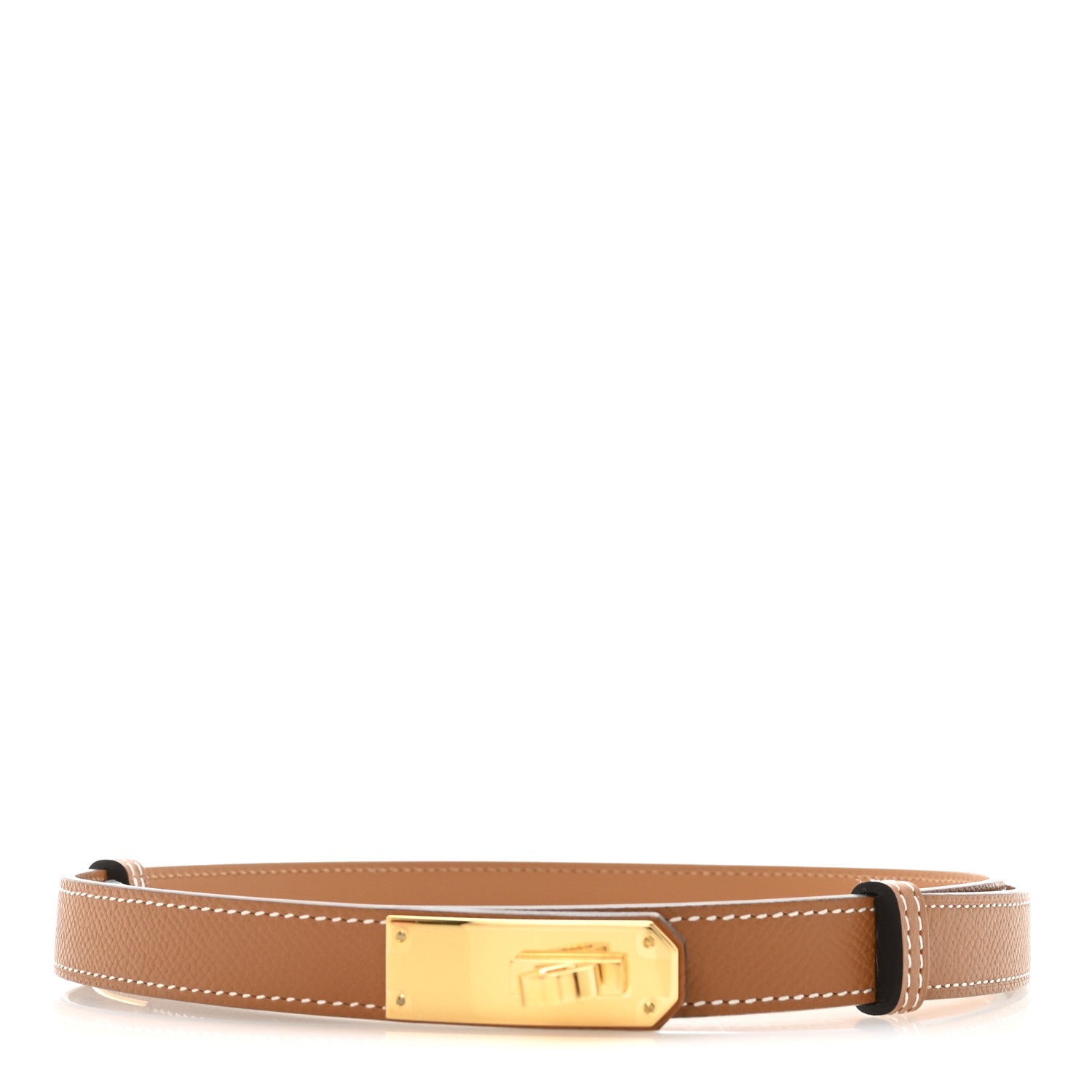 Hermes Epsom Kelly Belt Gold 1 of 5