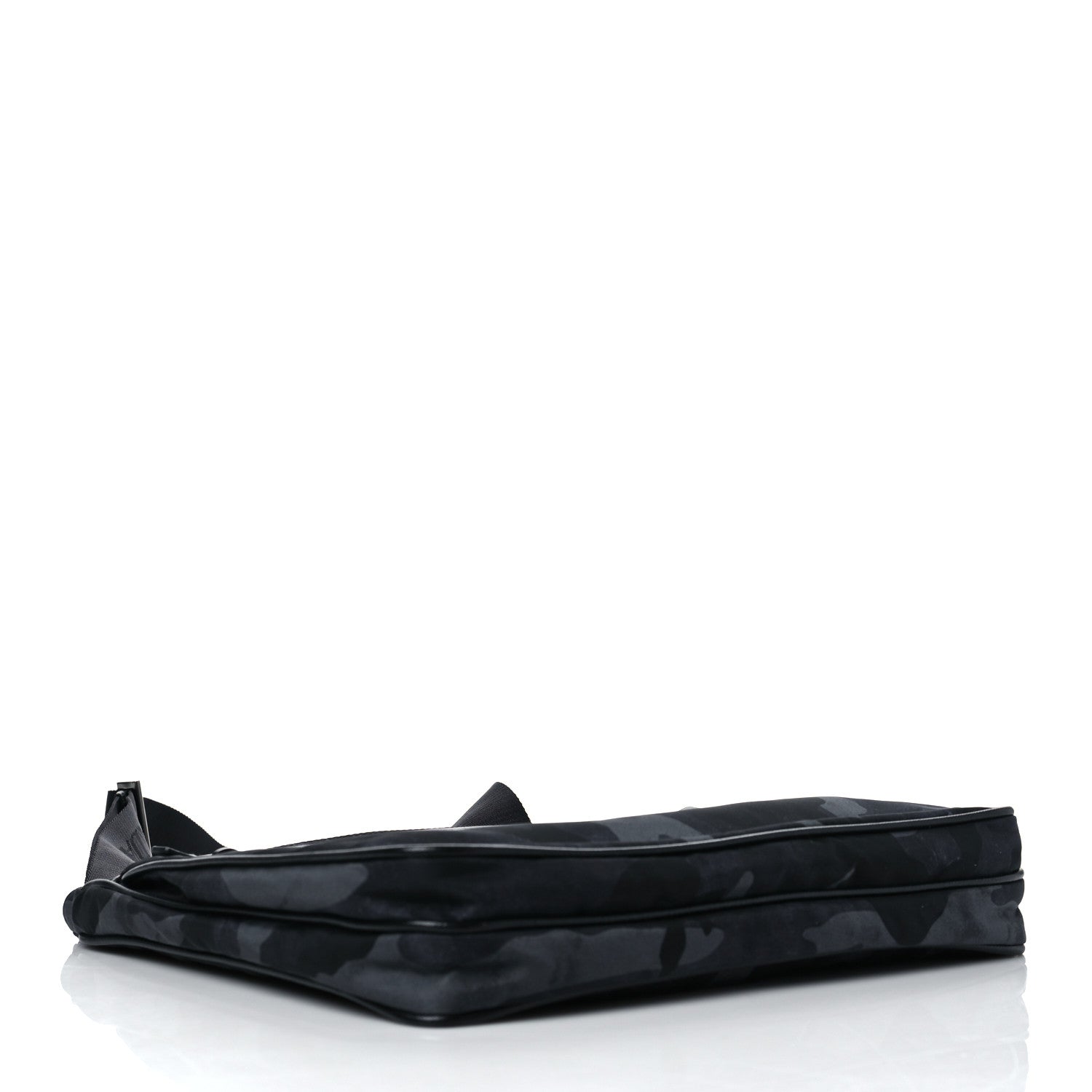 Prada Tessuto Nylon Camouflage Flat Messenger Fumo 3 of 10