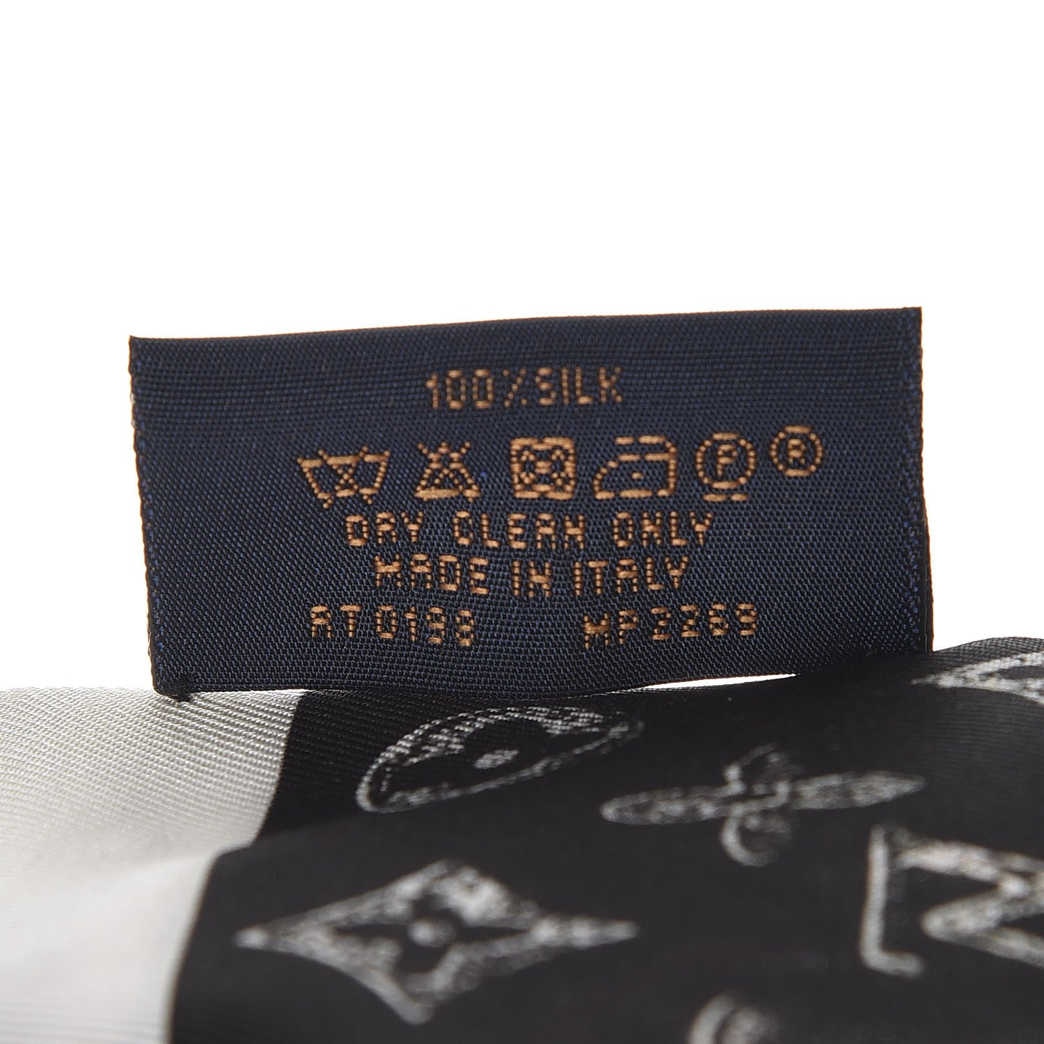 Louis Vuitton Silk Catogram Classic Bandeau Black 4 of 5