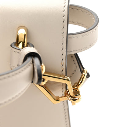 Gucci Calfskin Mini Sylvie Top Handle Bag White 14 of 15