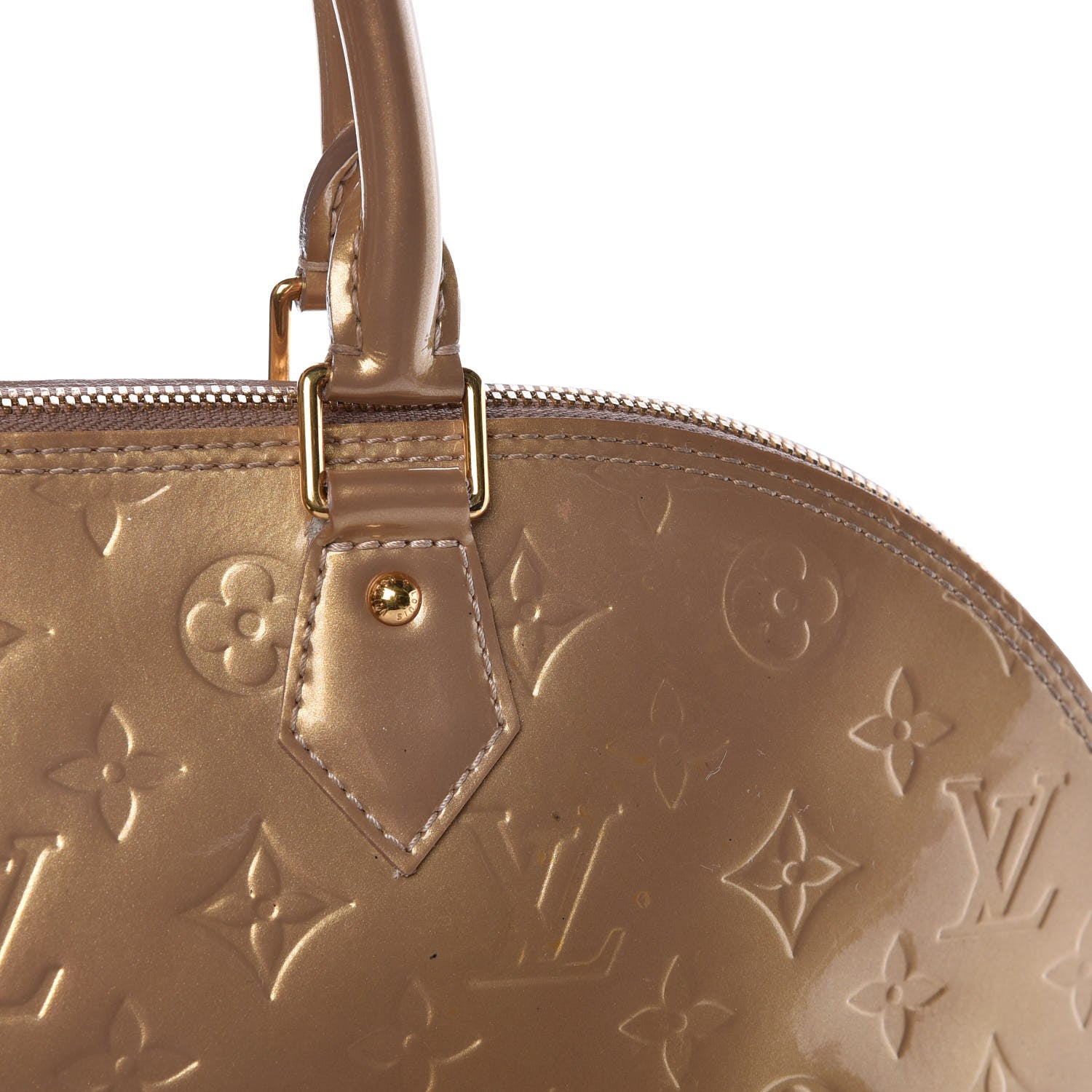 Louis Vuitton Vernis Alma GM Beige Poudre 20 of 22