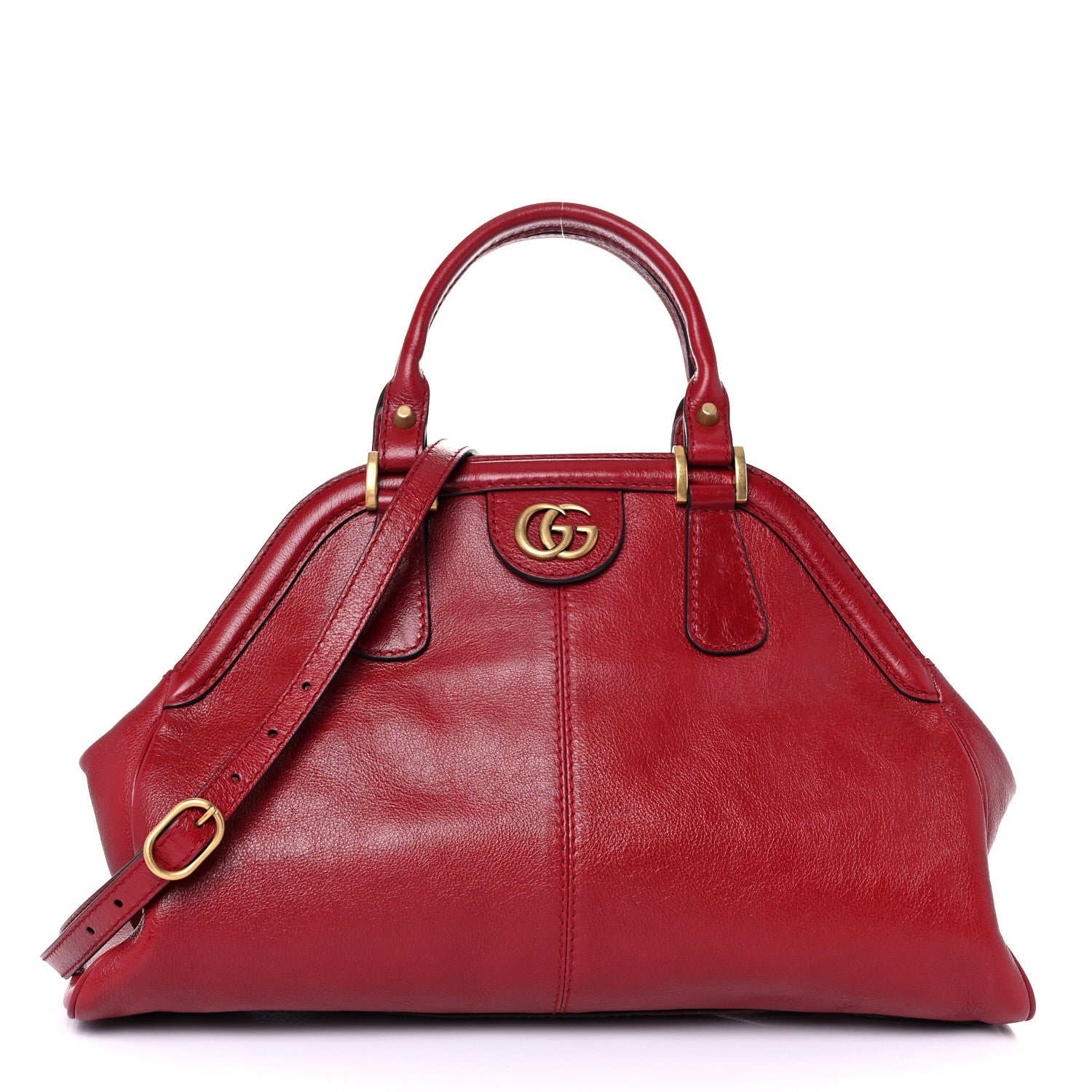 Gucci Piuma Lux Energy Medium Re(Belle) Top Handle Bag Romantic Cerise 1 of 12