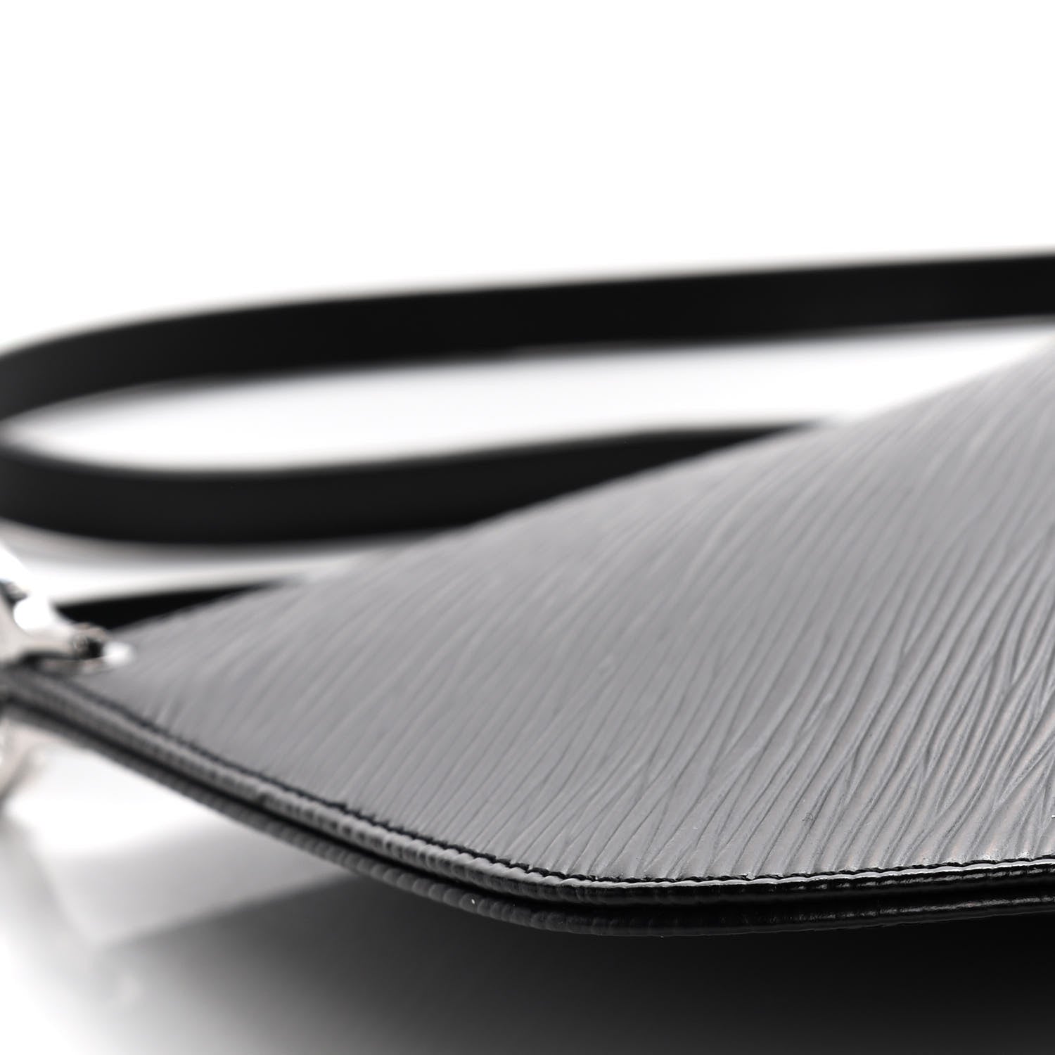 Louis Vuitton Epi Demi Lune Pochette Black 8 of 11