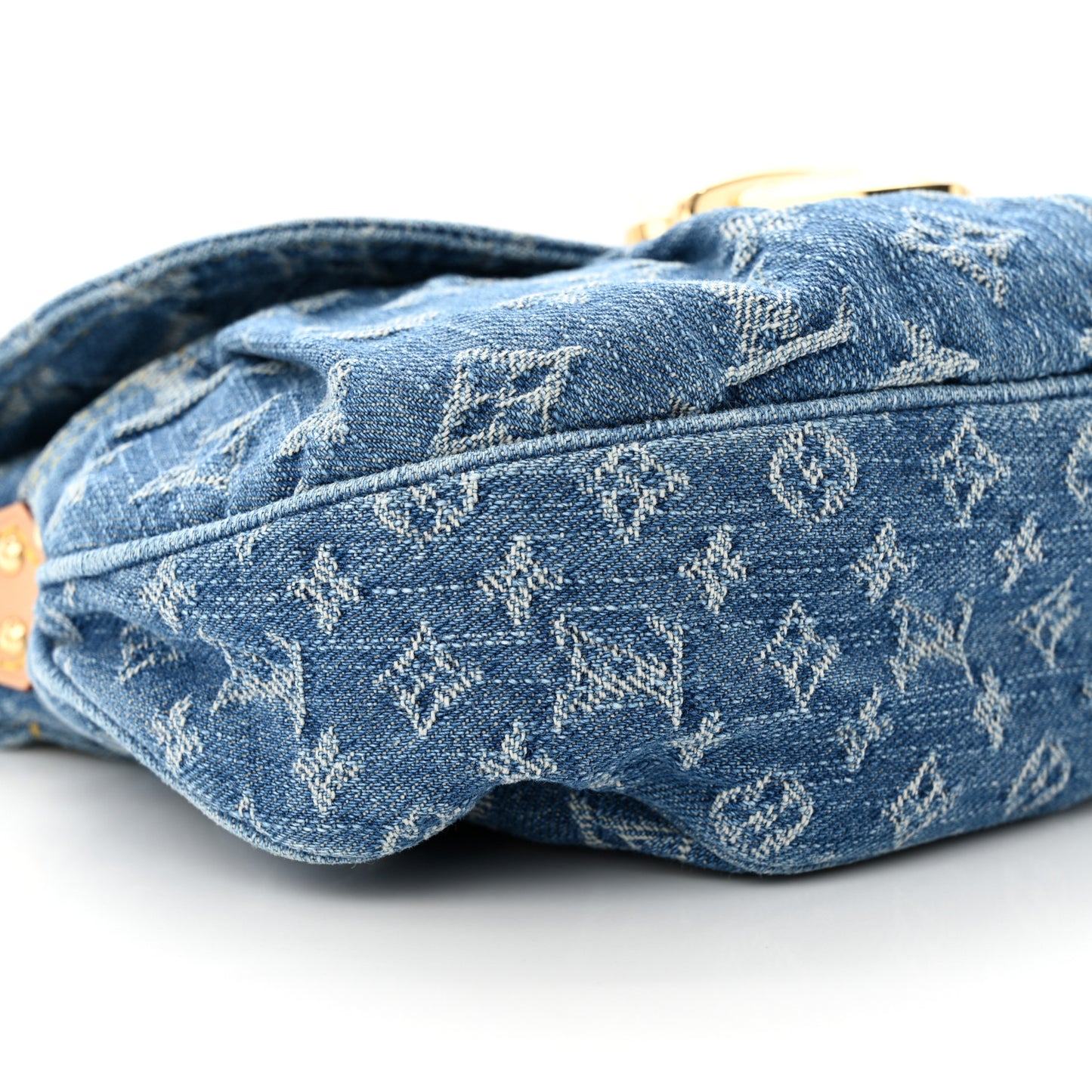 LOUIS VUITTON Monogram Denim Sunset Blue