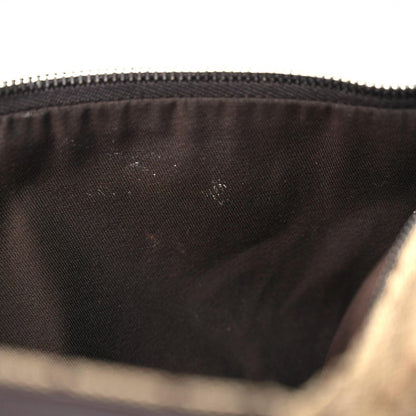 Gucci GG Monogram Double Pocket Belt Bag Dark Brown 8 of 16