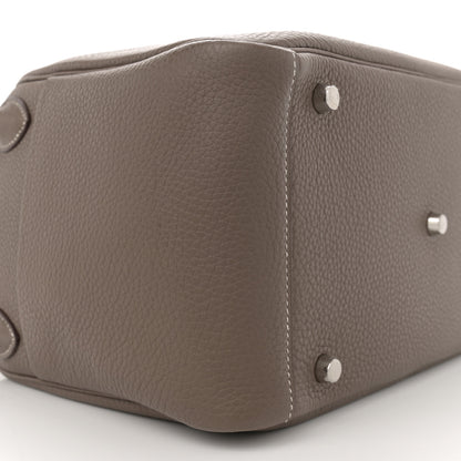 Hermes Taurillon Clemence Lindy 30 Etoupe 9 of 10