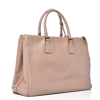 Prada Saffiano Large Galleria Double Zip Tote Cammeo 3 of 13