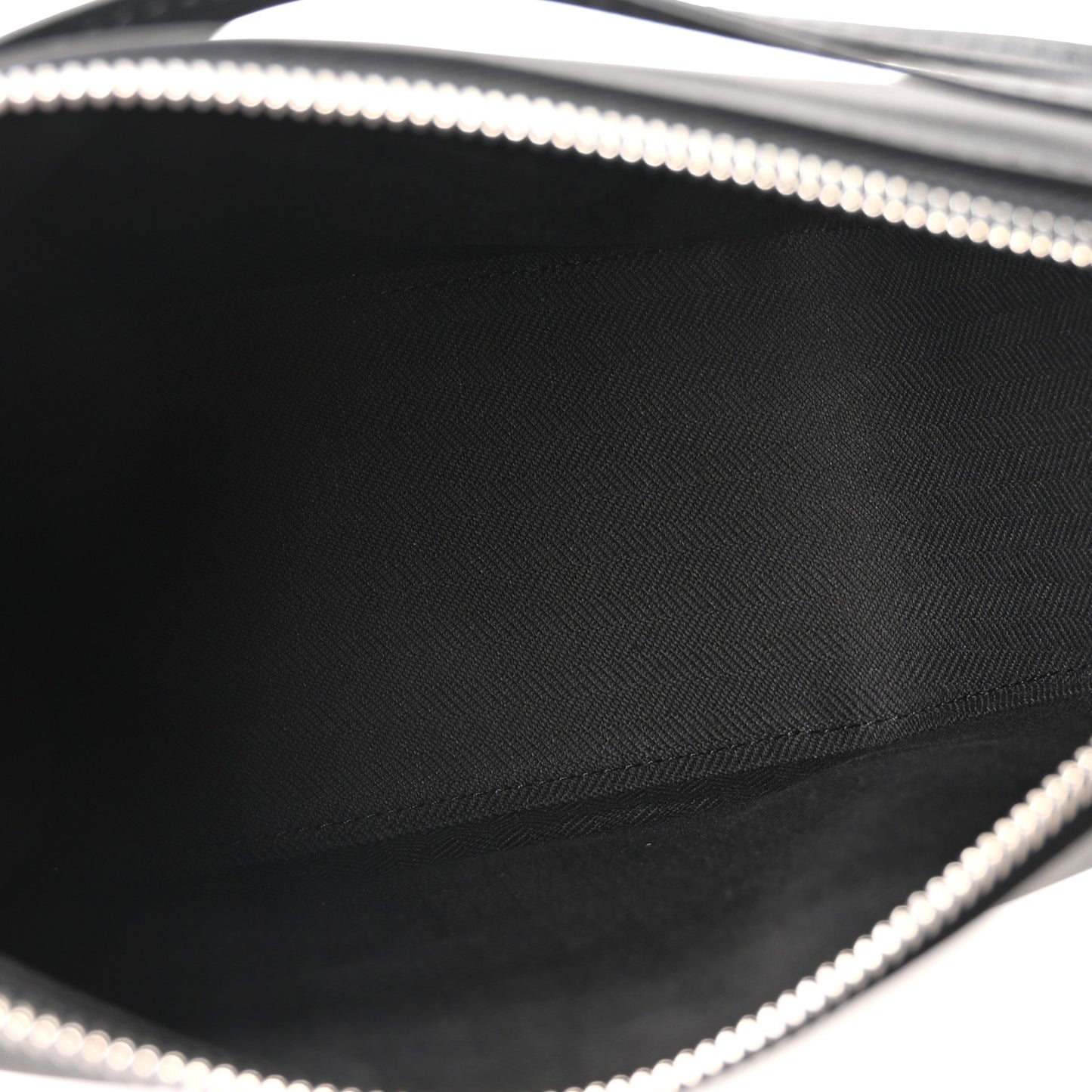 Calfskin Mini Hammock Hobo Black