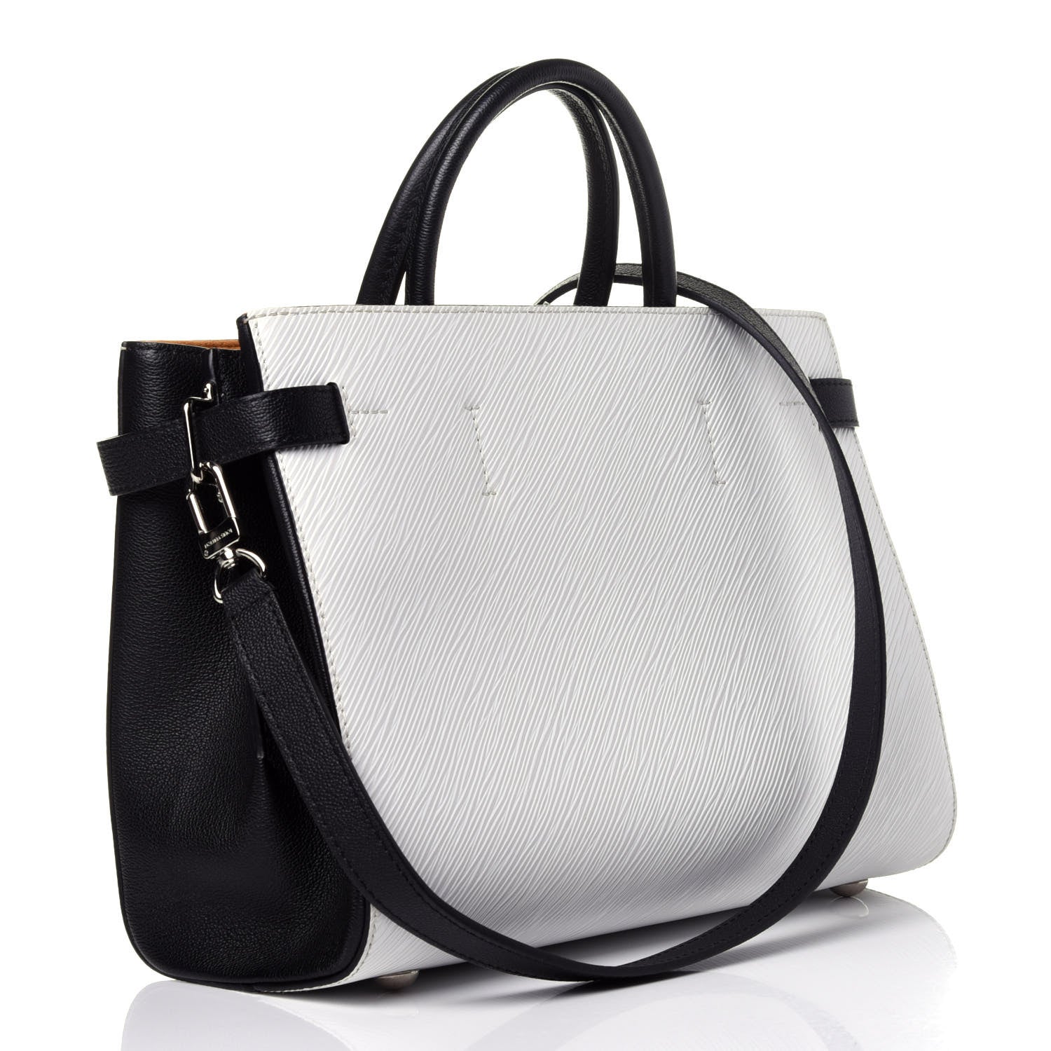 Louis Vuitton Epi Twist Tote White 4 of 12
