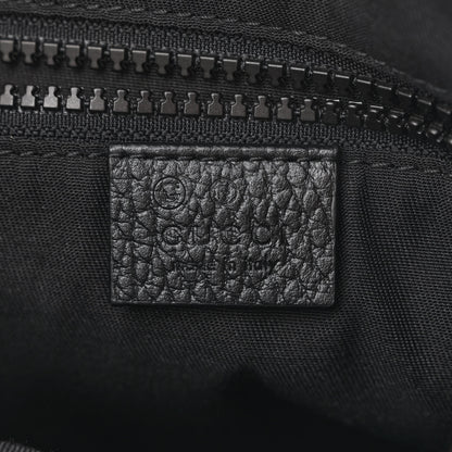 Gucci Nylon Monogram Mini Flat Messenger Bag Black 6 of 10