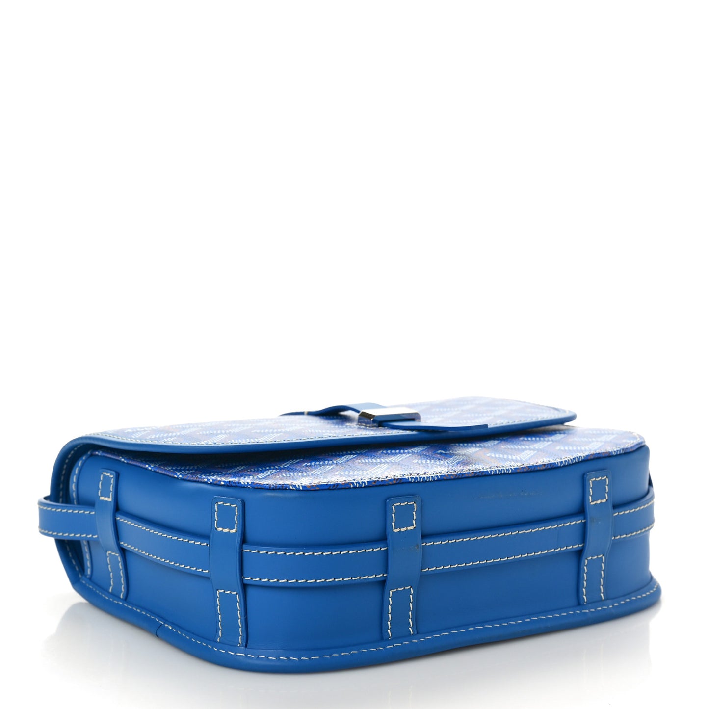 Goyardine Belvedere II PM Messenger Bag Sky Blue