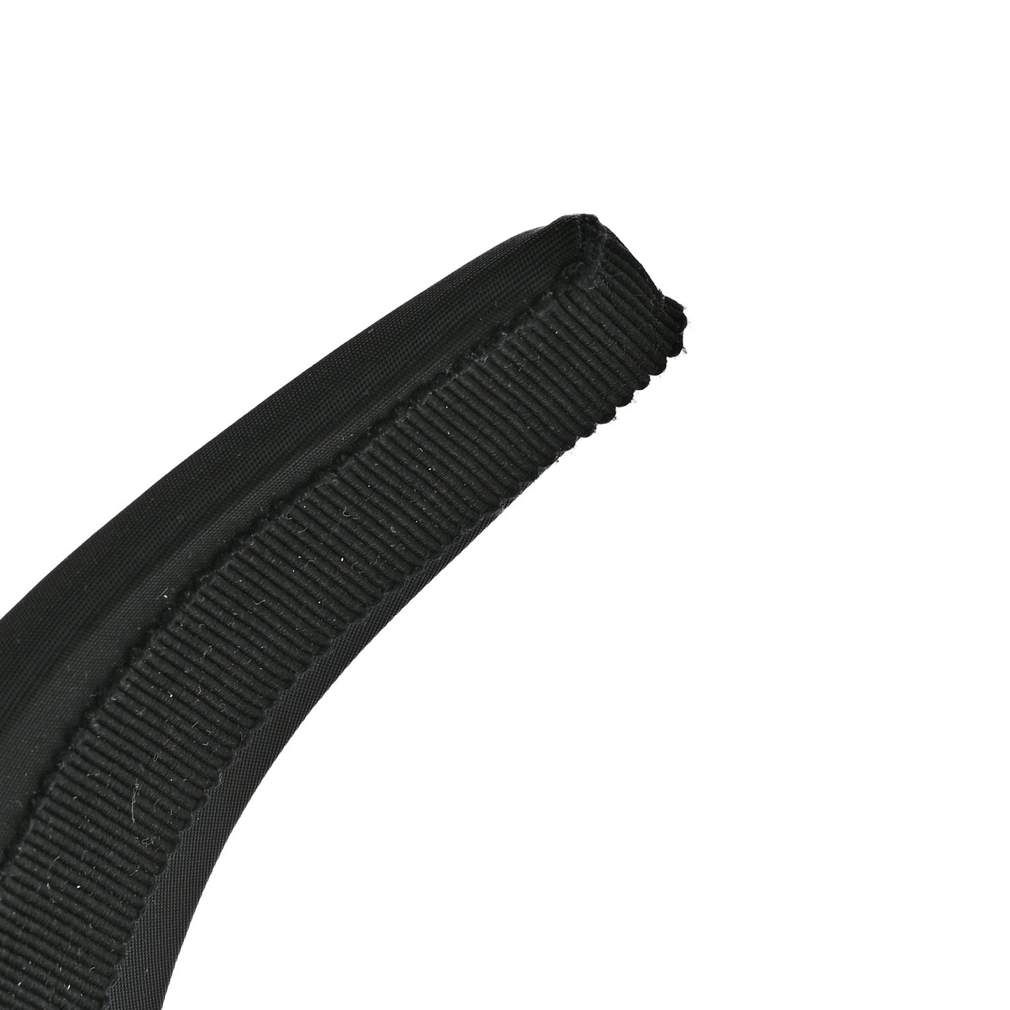Re-Nylon Metal Triangle Logo Headband Black