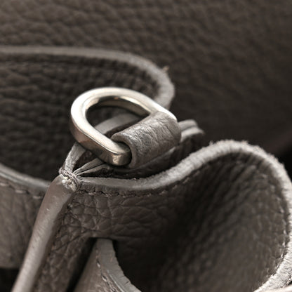 Saint Laurent Grained Calfskin Nano Supple Sac De Jour Fog 12 of 12