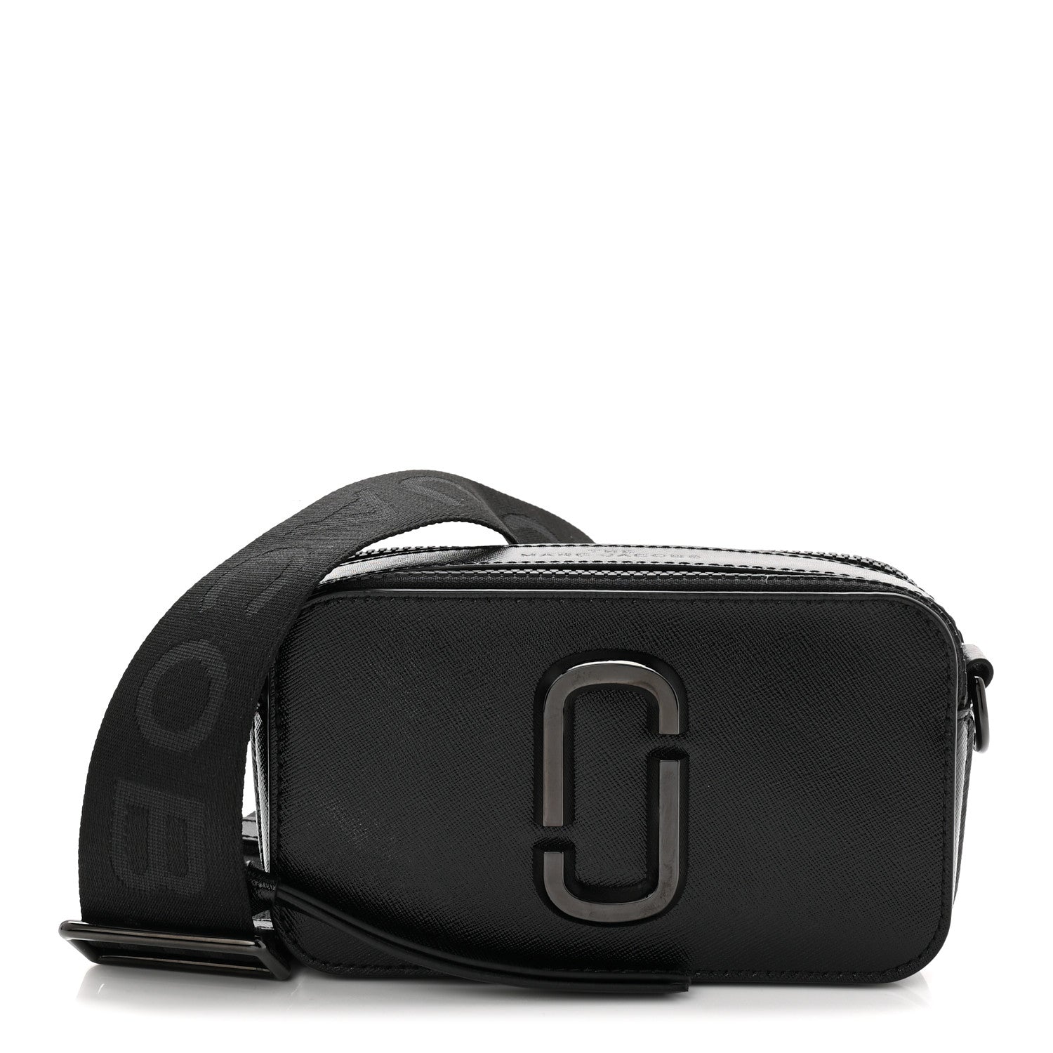 Marc Jacobs Saffiano Snapshot Camera Bag Black 1 of 10