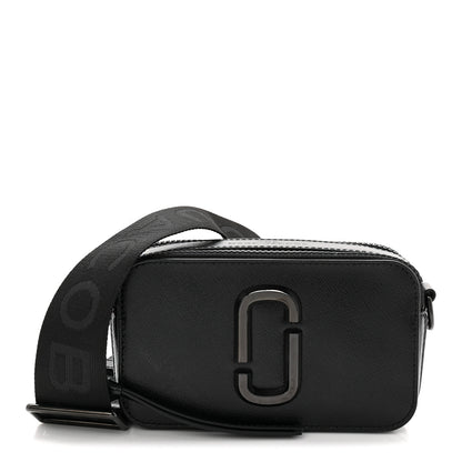 Marc Jacobs Saffiano Snapshot Camera Bag Black 1 of 10
