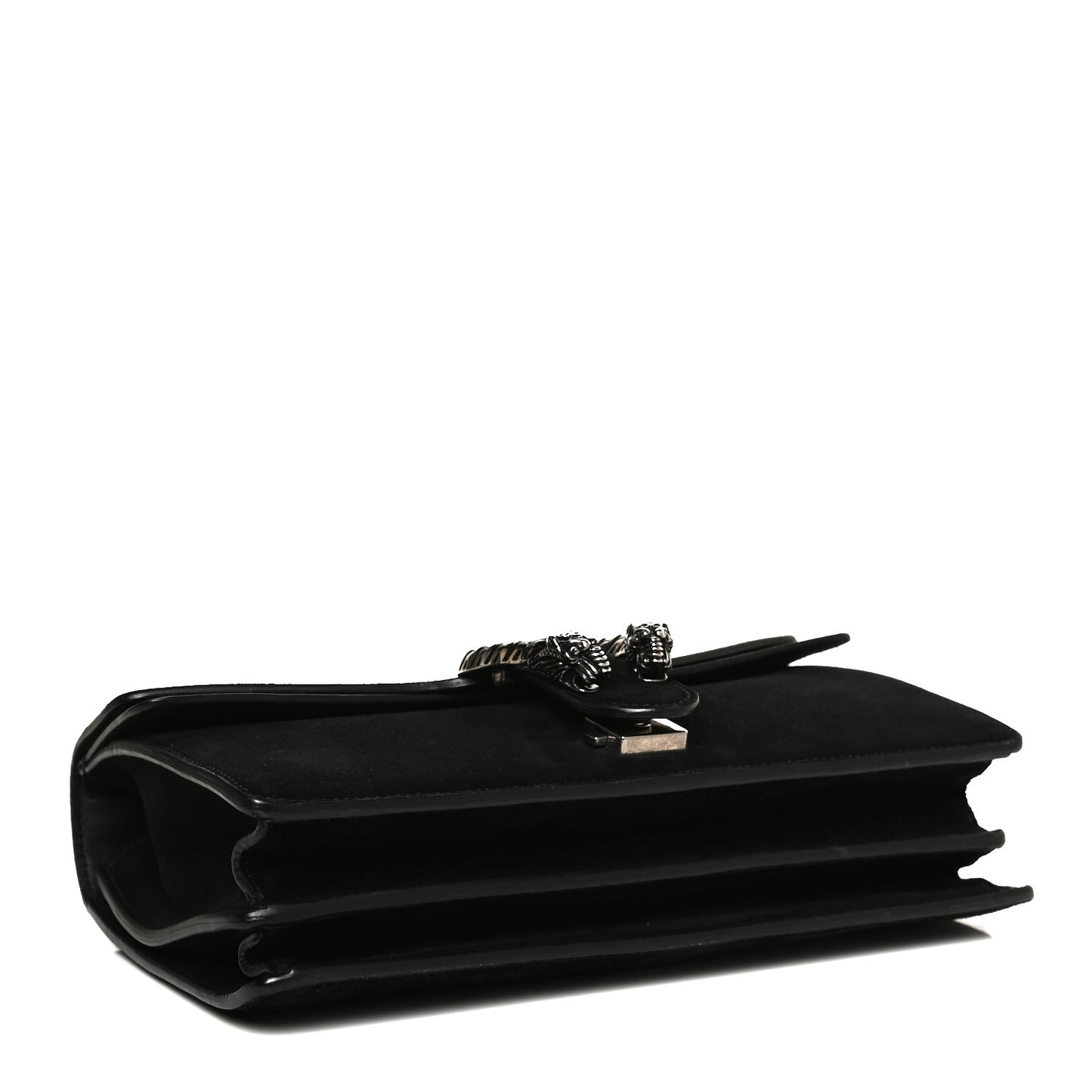 Suede Small Dionysus Shoulder Bag Black
