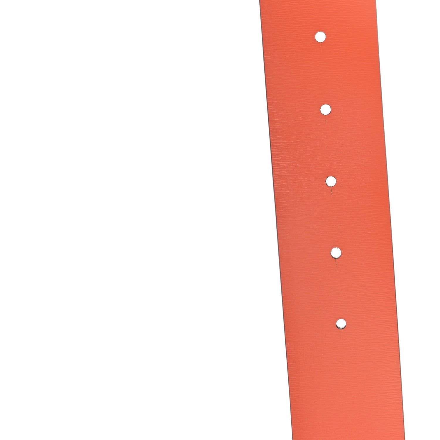 Valentino Garavani Glossy Calfskin VLogo Reversible 40mm Belt 70 28 Saddle Brown Orange 4 of 4