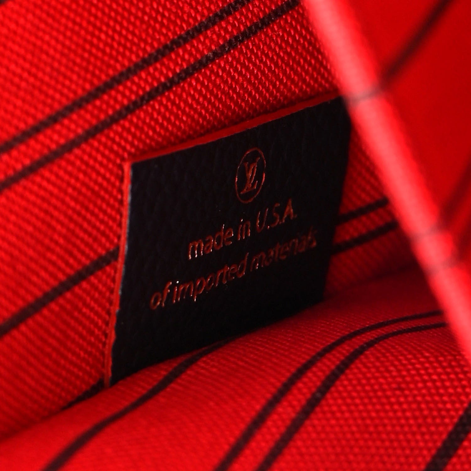 Louis Vuitton Empreinte Pochette Metis Marine Rouge 7 of 9