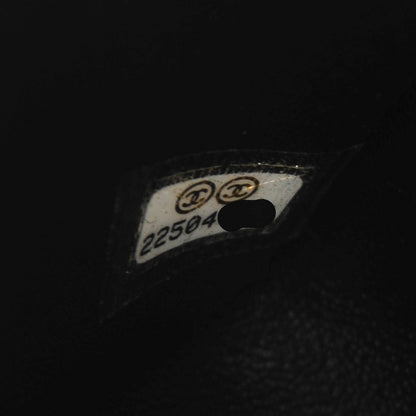 Chanel Lambskin Chevron Quilted Mini Square Flap Black 7 of 8