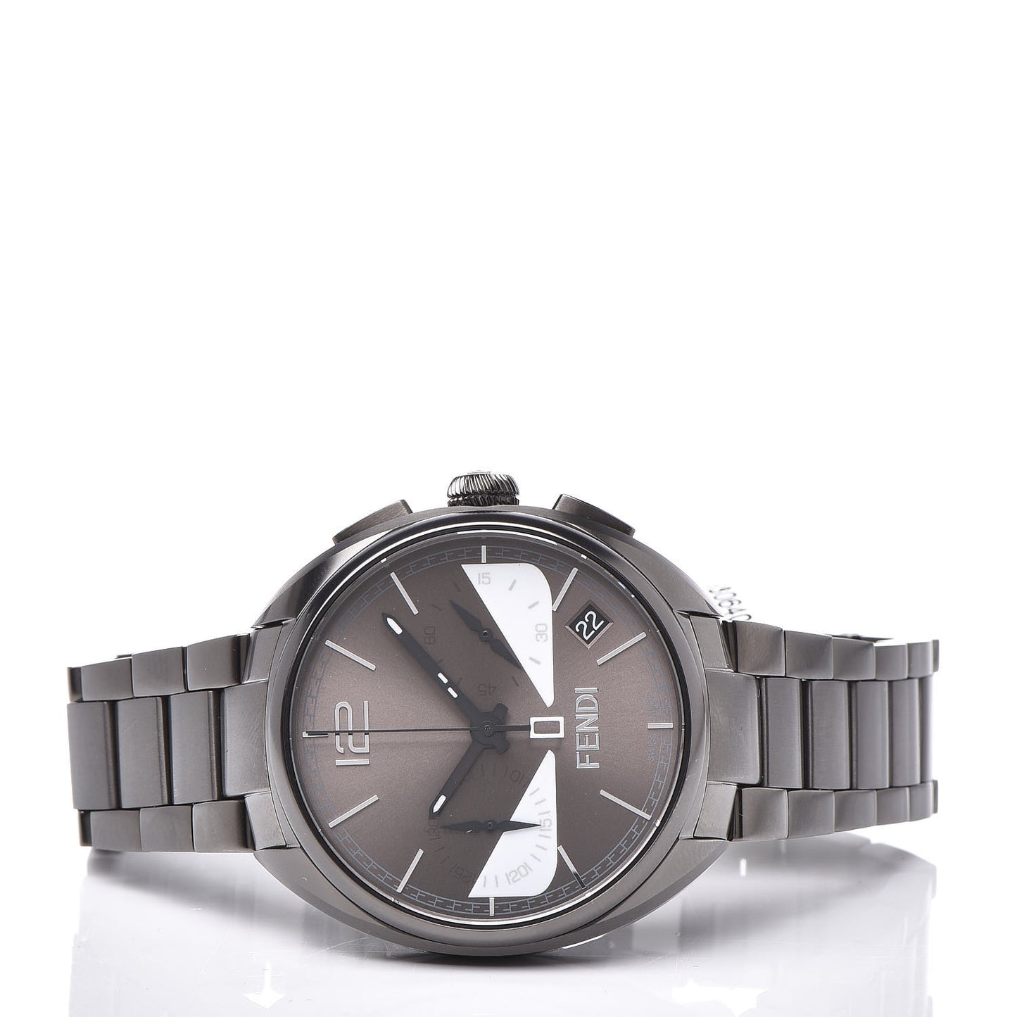 Stainless Steel 40mm Momento Bugs Quartz Watch Grey
