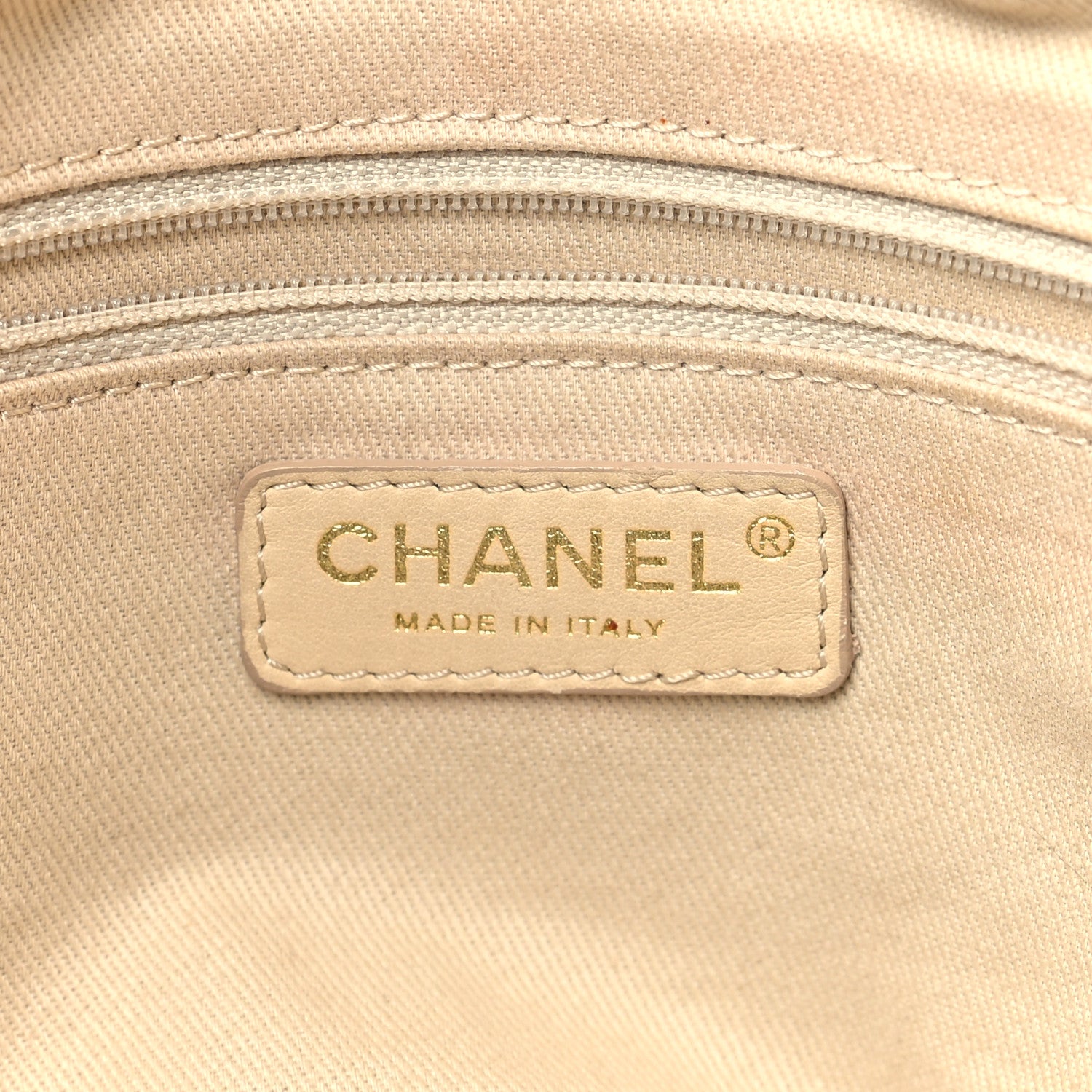 Chanel Lambskin Quilted Cloudy Bundle East West Tote Beige 6 of 11
