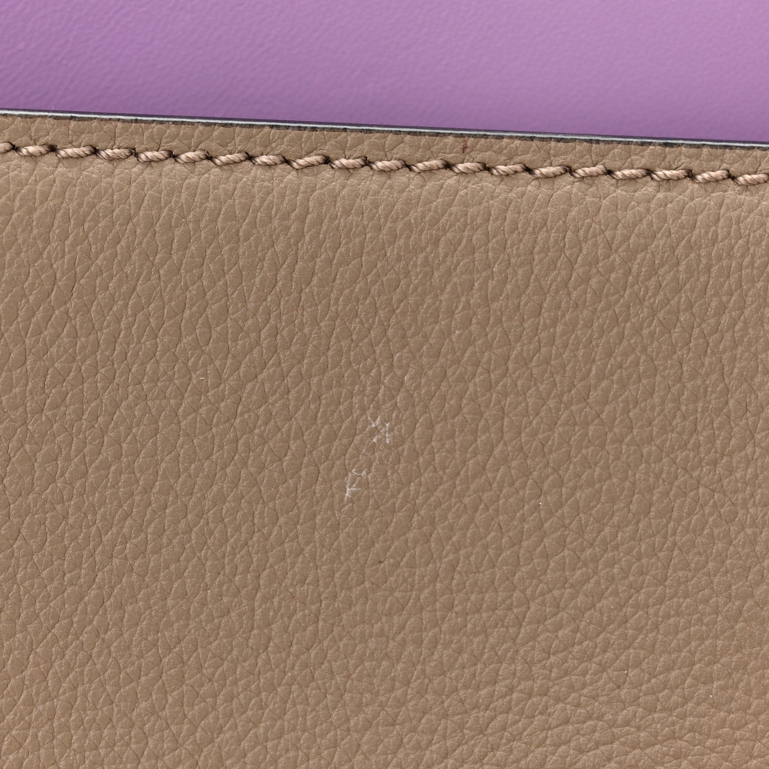 Versace Grained Calfskin La Medusa Bag Taupe 10 of 12