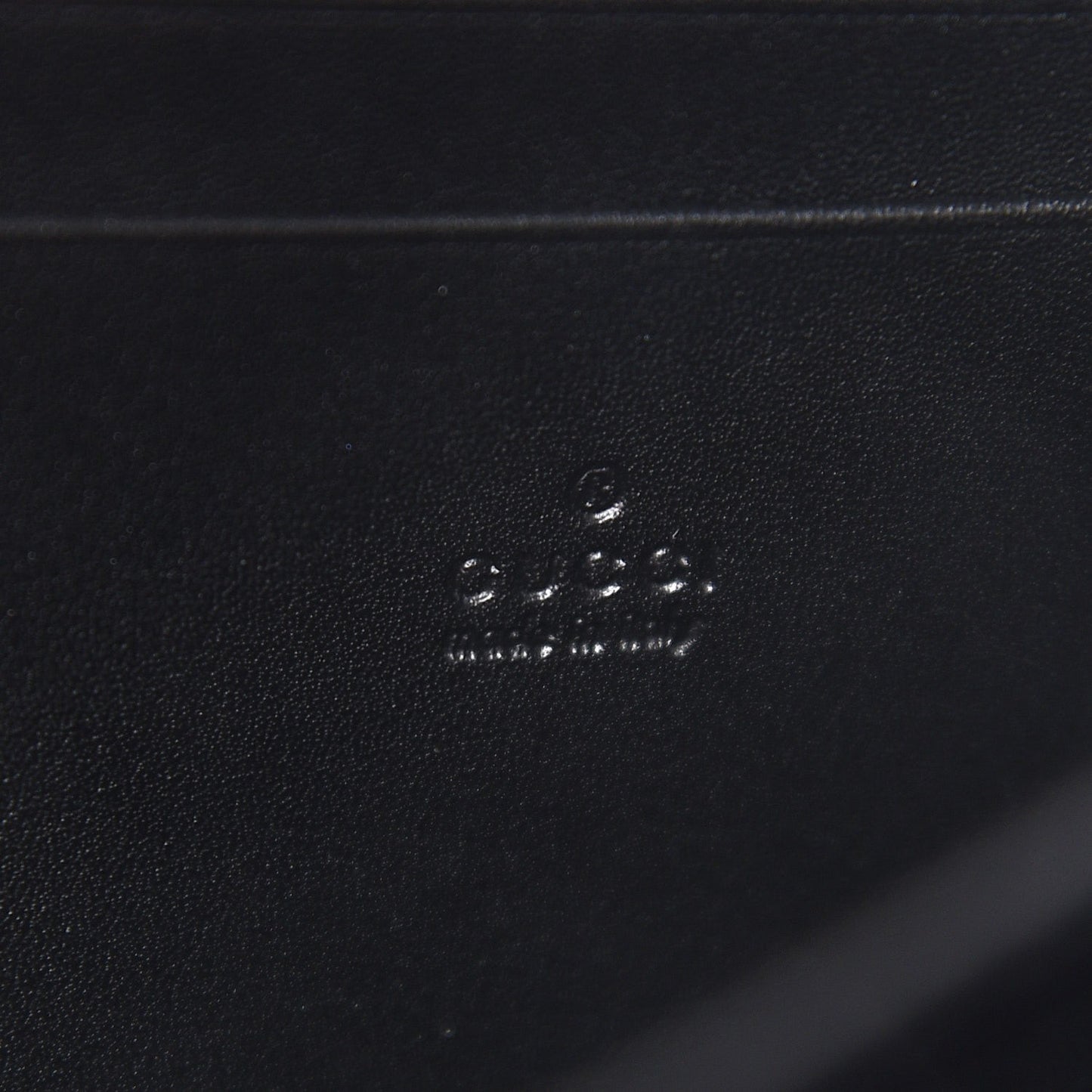 Velvet Matelasse GG Marmont Chain Wallet Black
